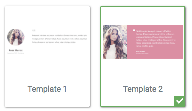 Testimonial Templates